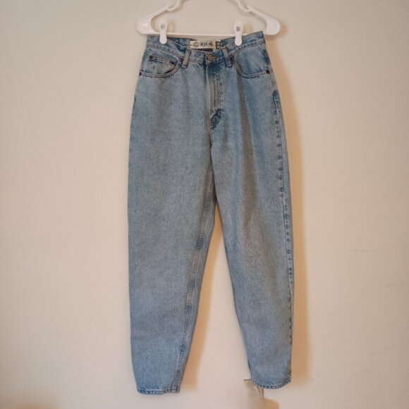 Gap Y2K Vintage No 9 Reverse Fit High Rise Light Blue Denim Jeans Women’s 10 - Picture 16 of 16